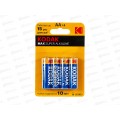 КОДАК LR6-4BL XTRALIFE Alkaline *4/80 КОДАК LR6-4BL XTRALIFE Alkaline *4/80