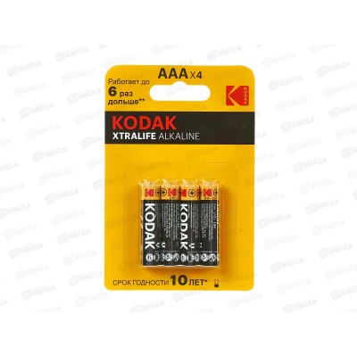 КОДАК LR03-4BL XTRALIFE Alkaline *4/40