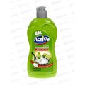 Active Гель для мытья посуды Лайм и цветы Red 500мл *12
