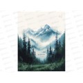 Дневник BG Горы 1-11кл 48л. глянц. ламин. на скобе 08382 *12