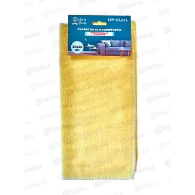 Салфетка HP-CL33L унивнрсал, микрофибра 30*30см *60