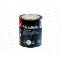 Краска по ржавчине Metallista молотковая серебристая гл 0,9л *1/6