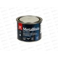 Краска по ржавчине Metallista черная гл 0,4л