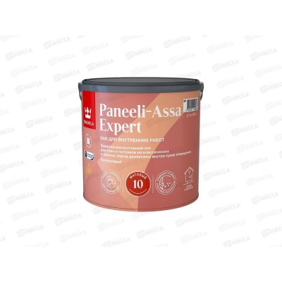 Лак интерьерный Paneeli-Assa Expert EP мат 2,7л Лак интерьерный Paneeli-Assa Expert EP мат 2,7л
