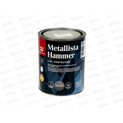 Краска по ржавчине Metallista Hammer HC гл 0,8л