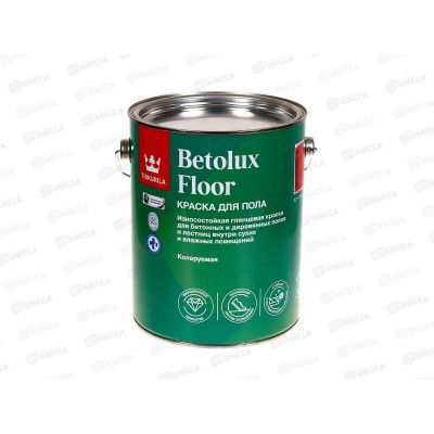 Краска для полов Betolix Floora С гл 2,7л Краска для полов Betolix Floora С гл 2,7л