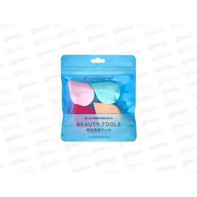 Farres FP013 Спонж набор латексных для макияжа капля 4шт *12