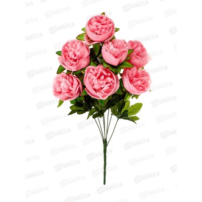 Букет камелий 55см 6голов микс 6838 *20