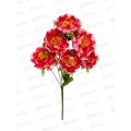 Букет пионов 7голов 50см микс А-20 *2/30