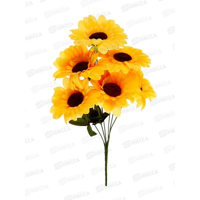 Букет подсолнухов 50см 6голов 8506 *5/20