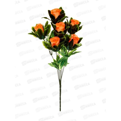 Букет роз 6голов 48см микс 6042 *2/20