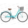 Велосипед 28" FOXX VINTAGE зеленый сталь, перед. корзина р. 18''+,28SHS.VINTAGE.18GN5