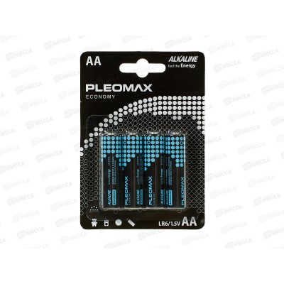 САМСУНГ Pleomax LR6 4BL Economy Alkaline *4/40/400 САМСУНГ Pleomax LR6 4BL Economy Alkaline *4/40/400