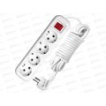 Удлинитель UNIVersal S-304 ПВС 3*1, 4 гнезда, с заземлением, выкл., 7м, 9631992
