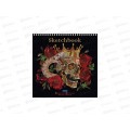 Скетчбук Hatber 240*240 40л Skull Roses, 31766 *16 Скетчбук Hatber 240*240 40л Skull Roses, 31766 *16
