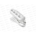 Удлинитель UNIVersal E-304 ПВС 3*1, 4гн, с/з, 3м, 9631981