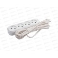 Удлинитель UNIVersal E-304 ПВС 3*1, 4гн, с/з, 7м, 9631983