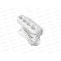 Удлинитель UNIVersal E-304 ПВС 3*1, 4гн, с/з, 7м, 9631983