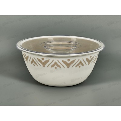 Чаша "Эстетика" 1,7л с/кр Бело-бежевый М8738 *10 Чаша "Эстетика" 1,7л с/кр Бело-бежевый М8738 *10