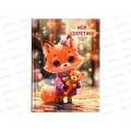 Записная книжка ФЕН 64л Лисёнок, 69000 *20