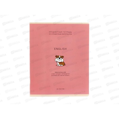 Тетрадь 48л кл. ПЗБМ Ми-ни-Ми Английский язык, 022549 *5/50