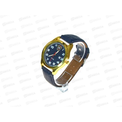 Часы мужские &quotРоссия&quot на ремешке с календарем