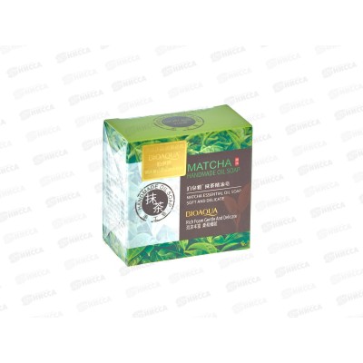 OBO Bioaqua мыло 100гр Увлаж очищ Экстракт Зеленого чая *1