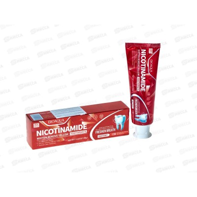 Bioagia Nicotinamide паста зубная Отбеливающая 100гр *1