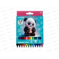 Фломастеры 12цв. deVente Yummy Panda 5081531 *24/288