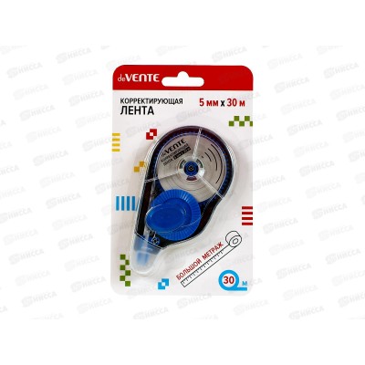 Корр.лента deVENTE 5мм*30м синий корпус 4062202 *12/288