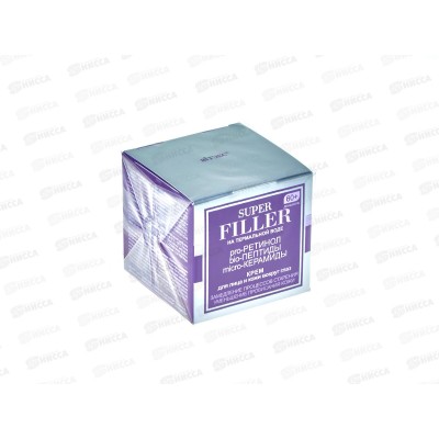 SUPER FILLER Крем д/л Замедл пр стар умен провис 60+ 45мл *12 SUPER FILLER Крем д/л Замедл пр стар умен провис 60+ 45мл *12