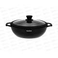 Жаровня Tesoro Florence 3л Induction total dark с крышкой, TF6530tdi