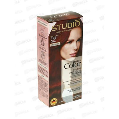 Ultima Color к/краска 7,45 Яркий медный 50/50 *8
