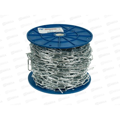 Цепь длиннозвенная DIN763  D4  40м, Госкреп