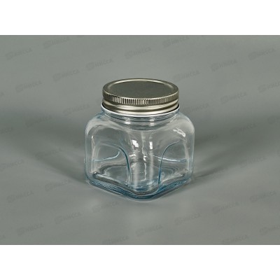 Банка CANDY 8 с крышкой 340мл Г/К, 7397/CR7397BCL Банка CANDY 8 с крышкой 340мл Г/К, 7397/CR7397BCL
