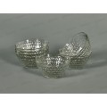 Набор салатников CORALLO-HONEY из 6шт, 120мл, 9см , 7241/BL7241G