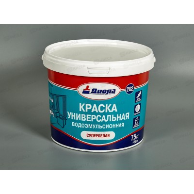 Краска в/э Универсальная Д-202 7,5кг Краска в/э Универсальная Д-202 7,5кг