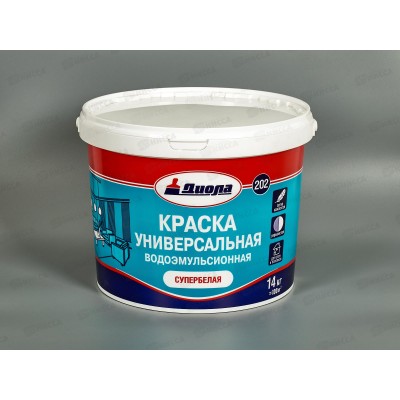 Краска в/э Универсальная Д-202 14кг Краска в/э Универсальная Д-202 14кг