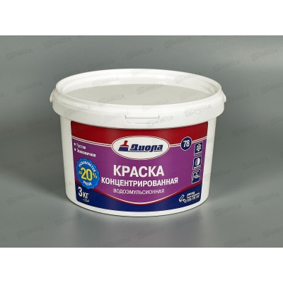 Краска в/э концентрированная супербелая Д-78 3,0кг *1/8