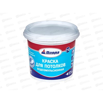 Краска в/э для потолка Д-212 1,5кг *1/12