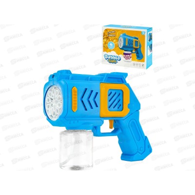 Генератор мыльных пузырей 100мл, МП-7688 голубой