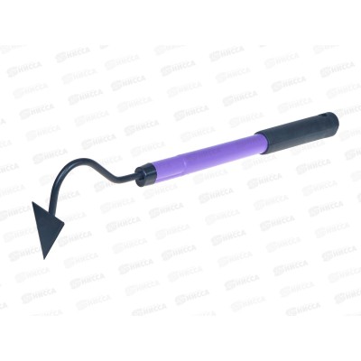 Мотыга Ласточка со стальным черенком (черный/фиолетовый) 1629