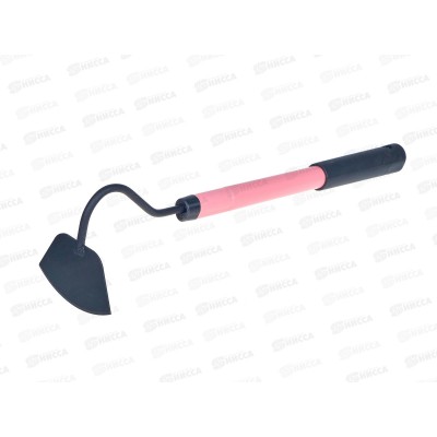 Мотыга Чибис со стальным черенком (черный/розовый) 1630