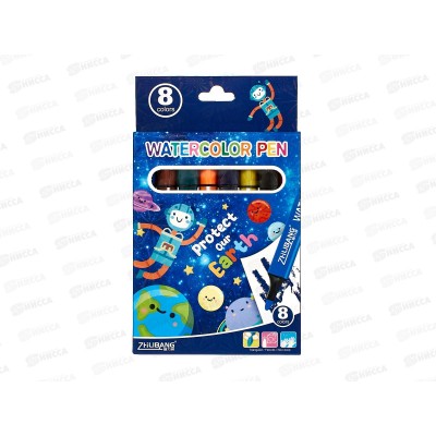 Набор маркеров акварельных 8цв. Космос Р-23953-7 *1 Набор маркеров акварельных 8цв. Космос Р-23953-7 *1
