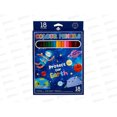Карандаши 18цв. ПГС Космос Р23953-9 *1