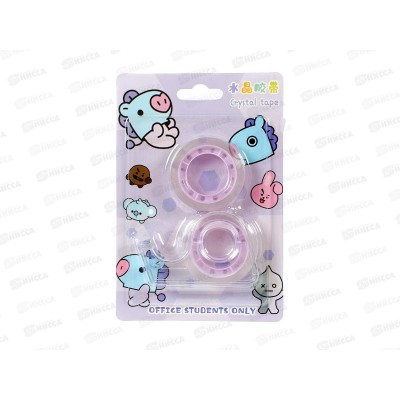 Скотч 12мм*27с с диспенсером Девочки *1 Р24047-10