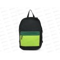 Рюкзак Creativiki STREET BASIC 40*28*15см, чёрно-зеленый рюк40кр-чз