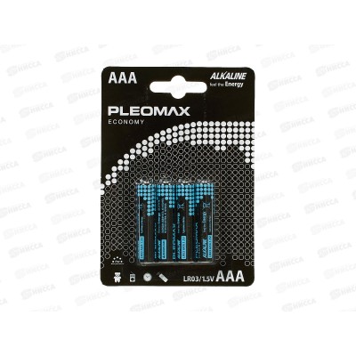 САМСУНГ Pleomax LR03 4BL Economy Alkaline *4/40/400 САМСУНГ Pleomax LR03 4BL Economy Alkaline *4/40/400