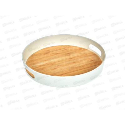 Поднос куглый Real Bamboo 30см DMT501 Поднос куглый Real Bamboo 30см DMT501