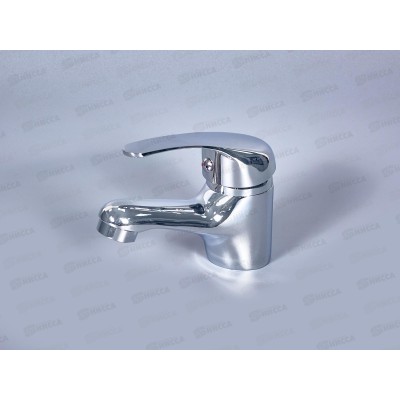 Смеситель д/умывальника sanONIX картридж 35мм, короткий нос,  A1102-2   *20